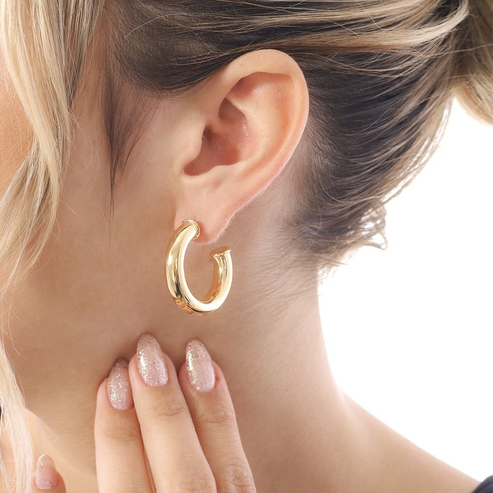 Brt-6679-Do Brinco Meia Argola Tubo (30mm).