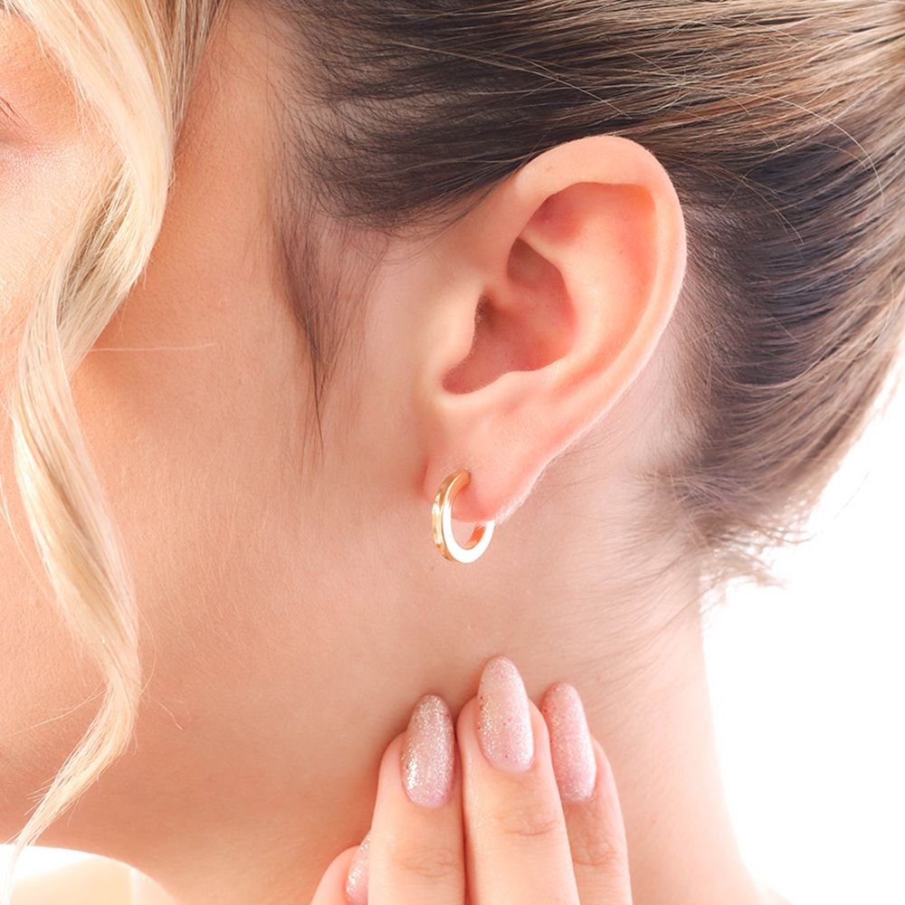 Brt-6694-Do Brinco Meia Argola Tubo Quadrado Liso (1,5cm).