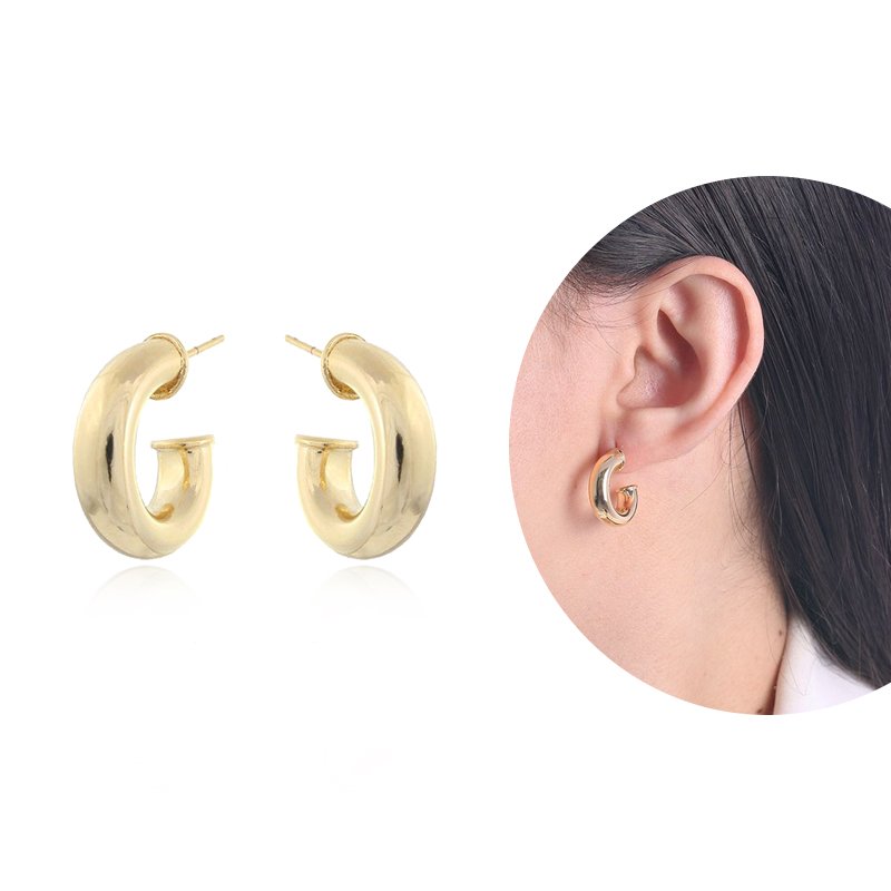 Brt-6701-Do Brinco De Argola Tubular