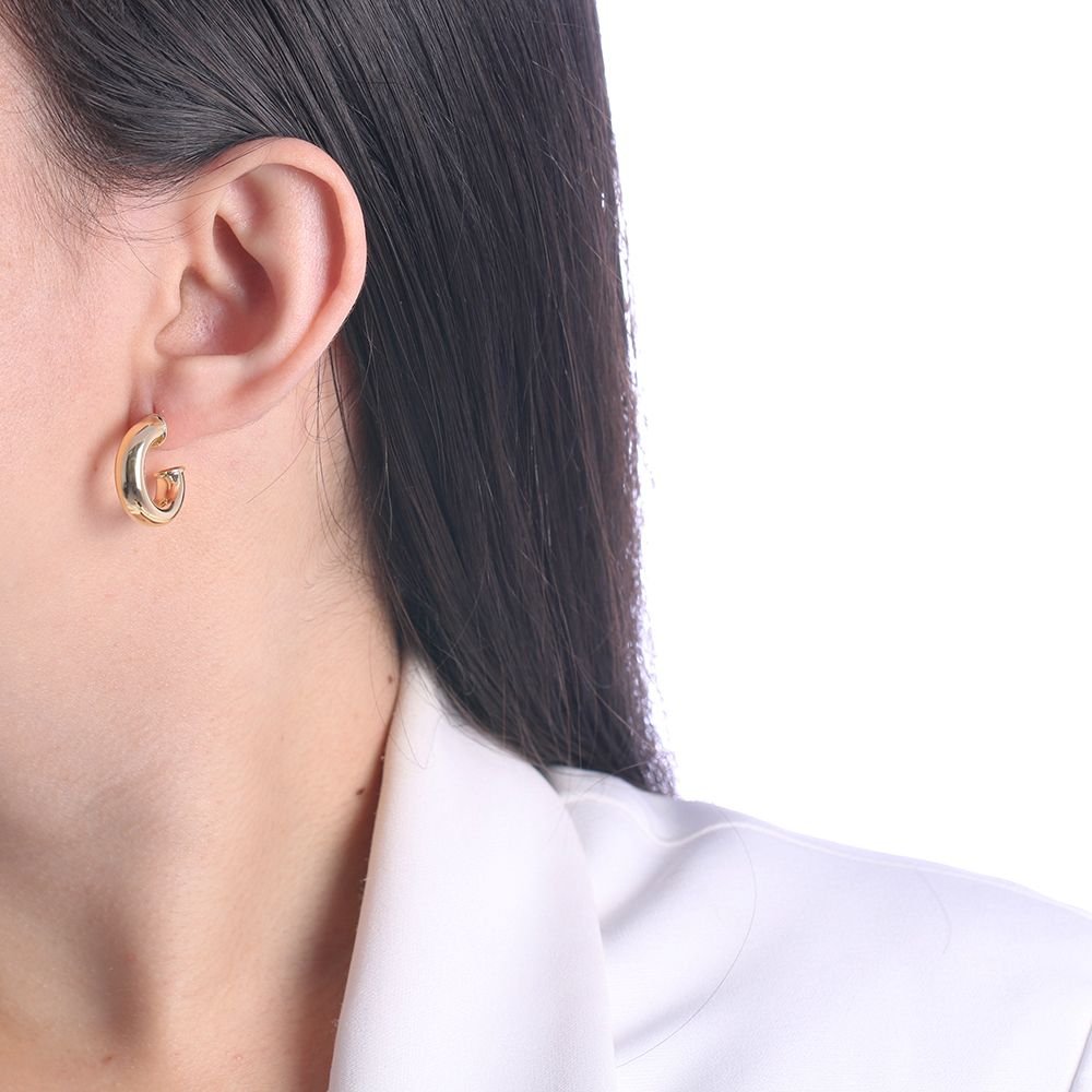 Brt-6701-Do Brinco De Argola Tubular