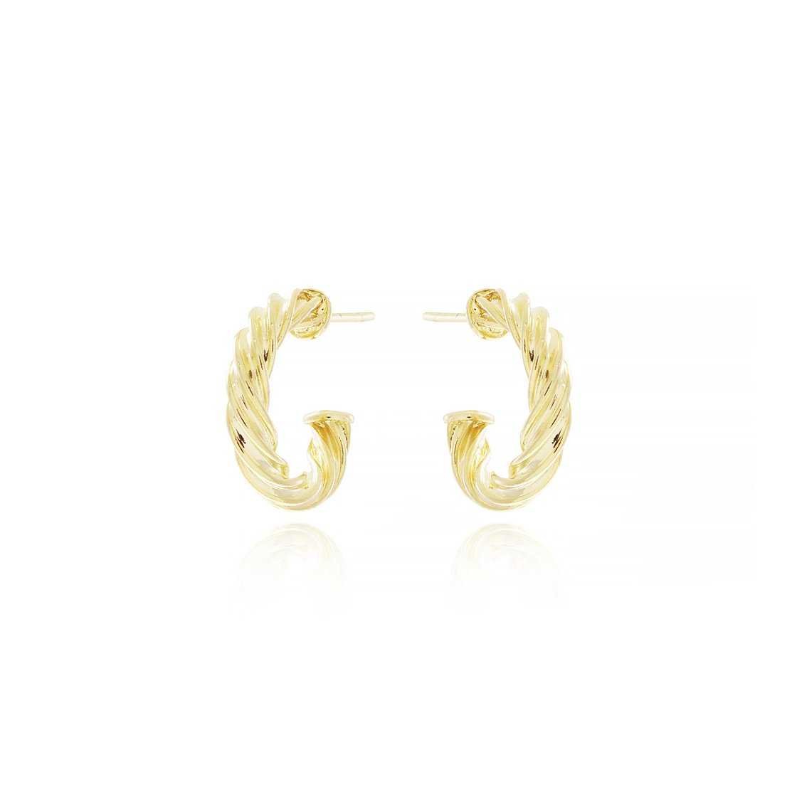 Brt-6744-Do Brinco Meia Argola Torcida (1,7cm).