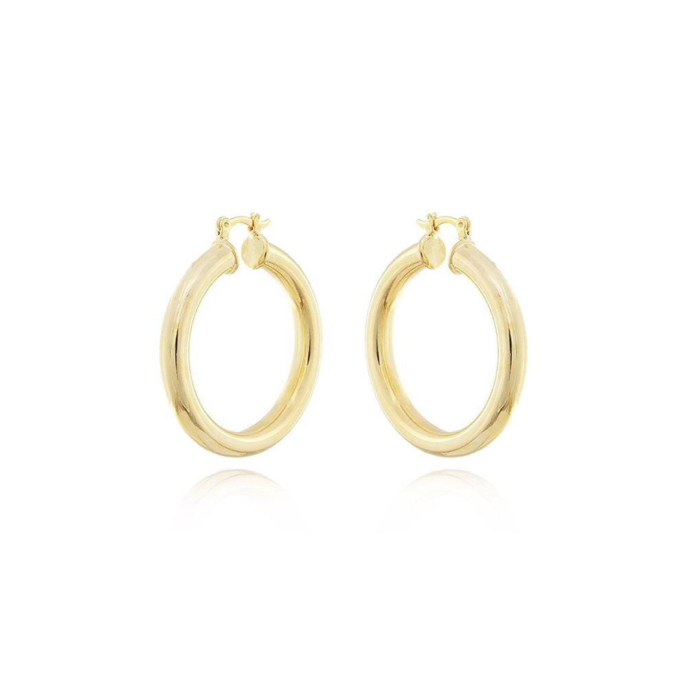 Brt-6757-Do Brinco De Argola Tubular (40mm)