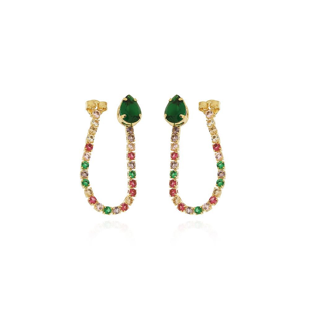 Brt-6777-Do Brinco Riviera Esmeralda E Colorido