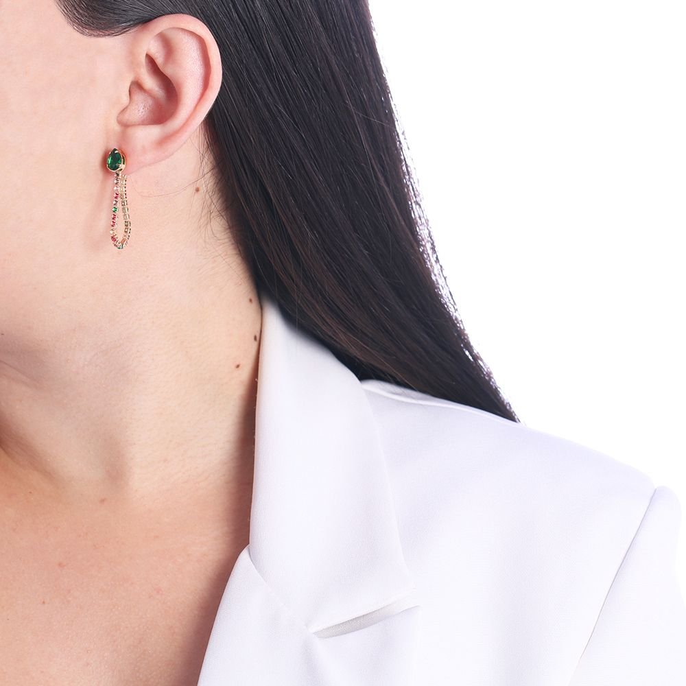 Brt-6777-Do Brinco Riviera Esmeralda E Colorido