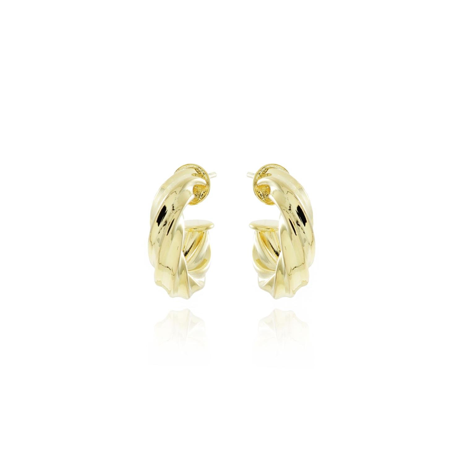 Brt-6806-Do Brinco Meia Argola Torcida (1,9cm)