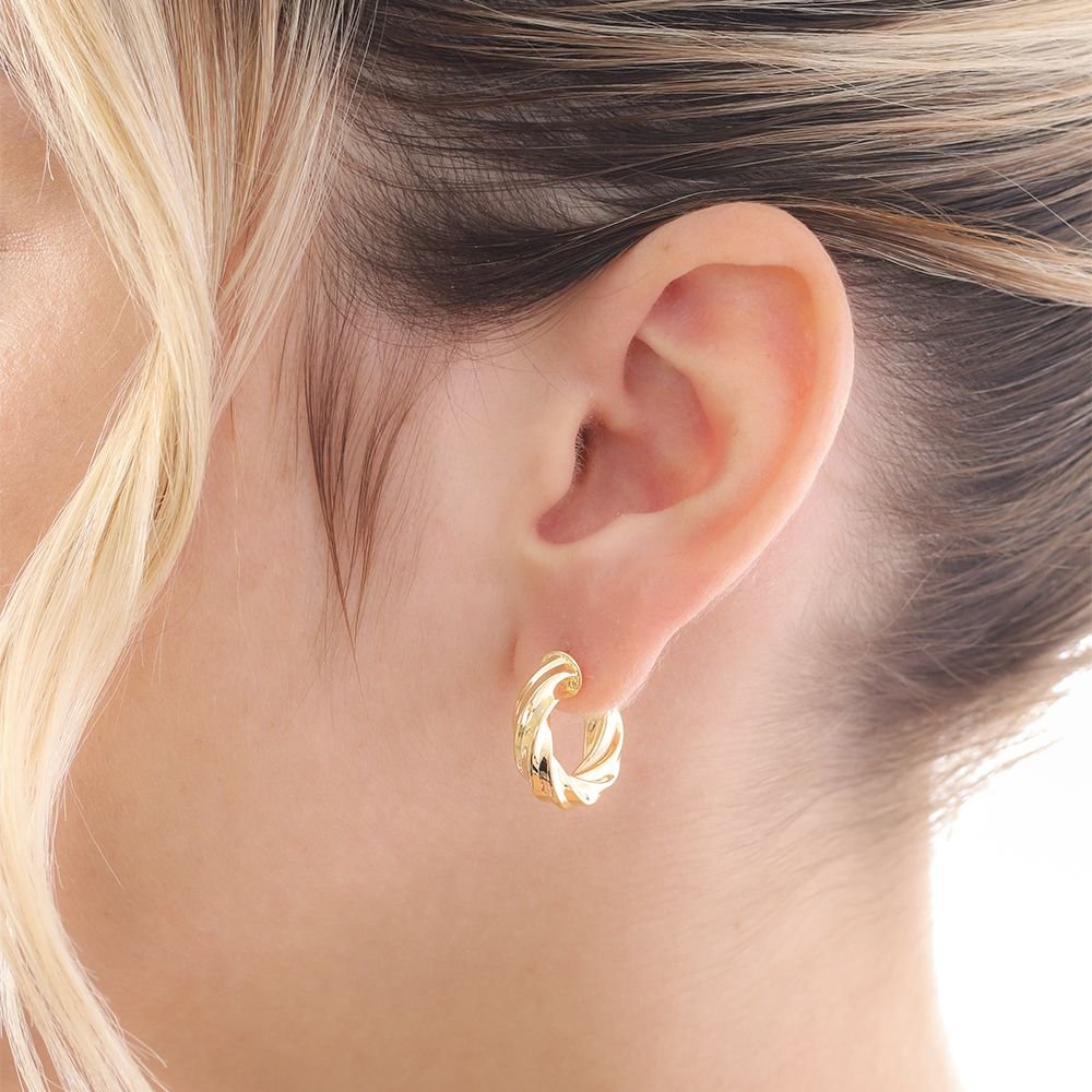 Brt-6806-Do Brinco Meia Argola Torcida (1,9cm)