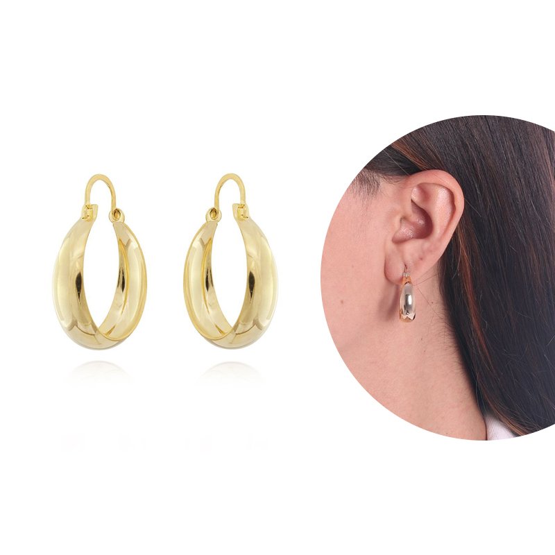 Brt-6820-Do Brinco De Argola Larga (29mm)