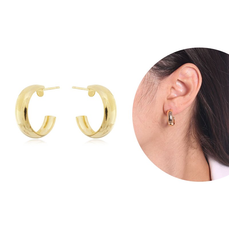 Brt-6849-Do Brinco De Argola Lisa (20mm)