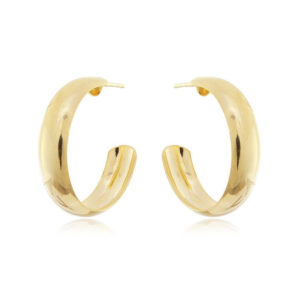 Brt-6850-Do Brinco Meia Argola Pequena (26mm)