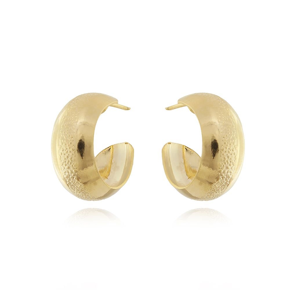 Brt-6852-Do Brinco Meia Argola Pequeno (19mm)