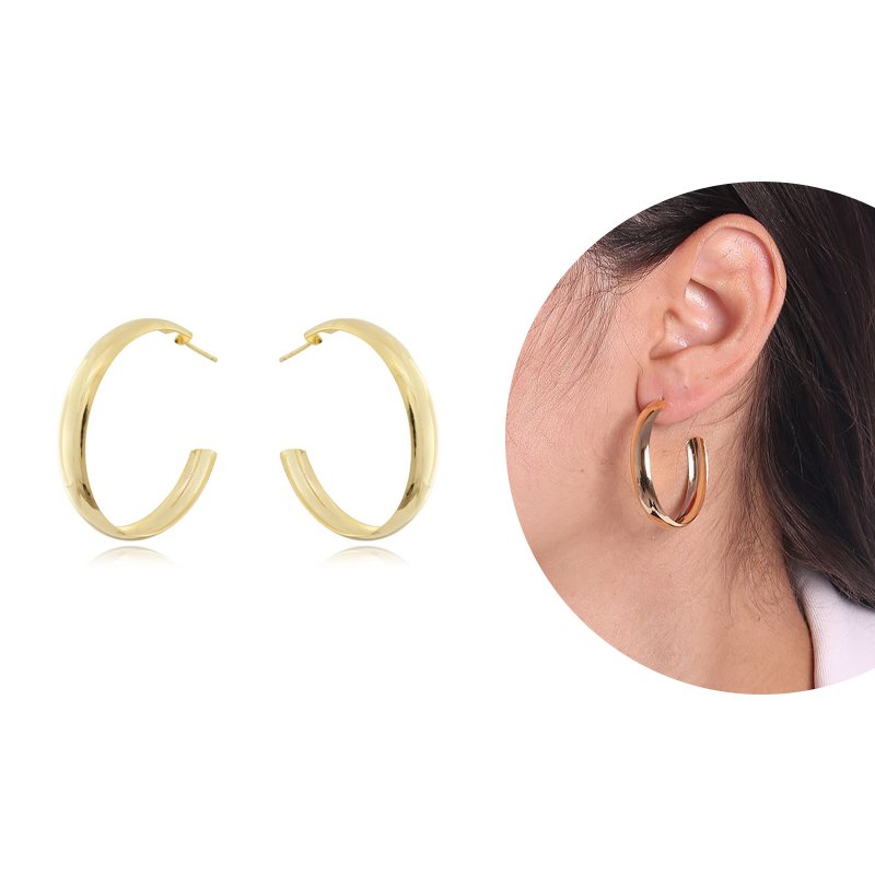 Brt-6860-Do Brinco De Argola Grossa (39mm)