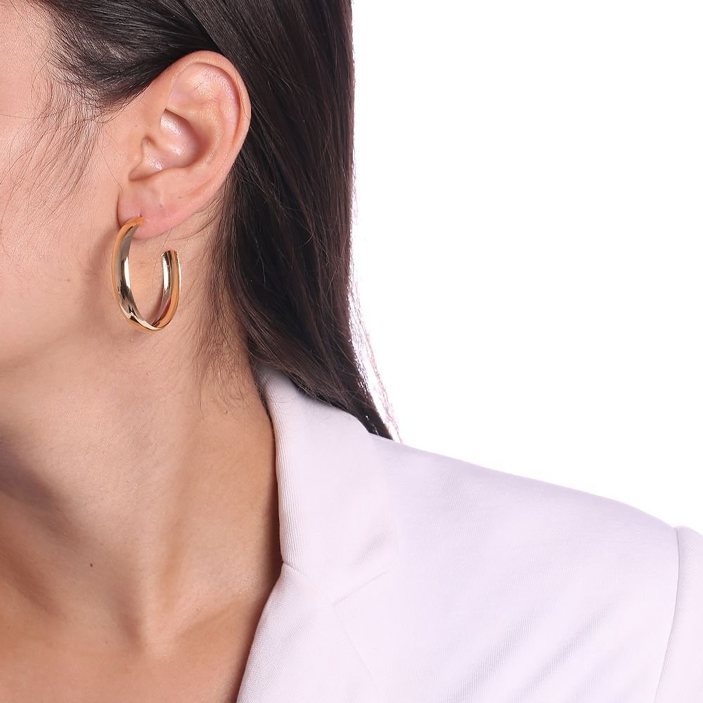 Brt-6860-Do Brinco De Argola Grossa (39mm)