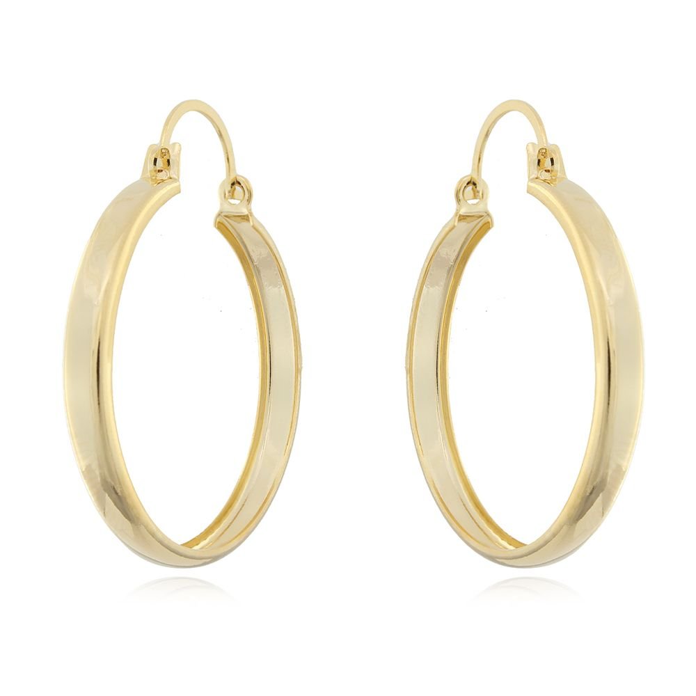 Brt-6875-Do Brinco De Argola Oval (36mm)