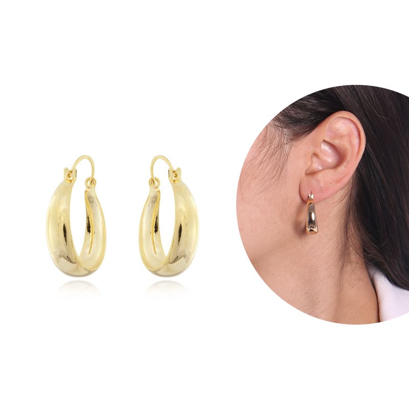 Brt-6879-Do Brinco De Argola Grossa (30mm)