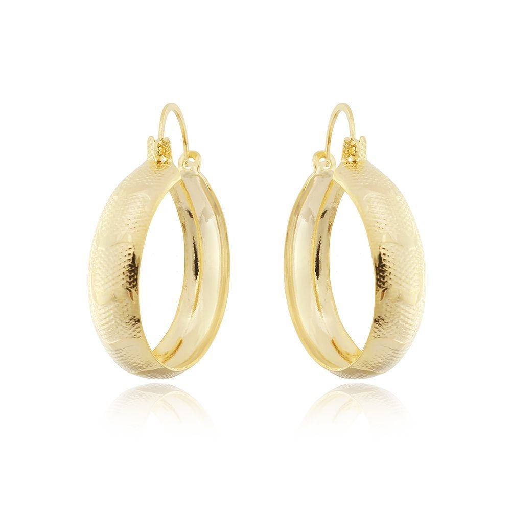 Brt-6880-Do Brinco De Argola Larga (33mm)