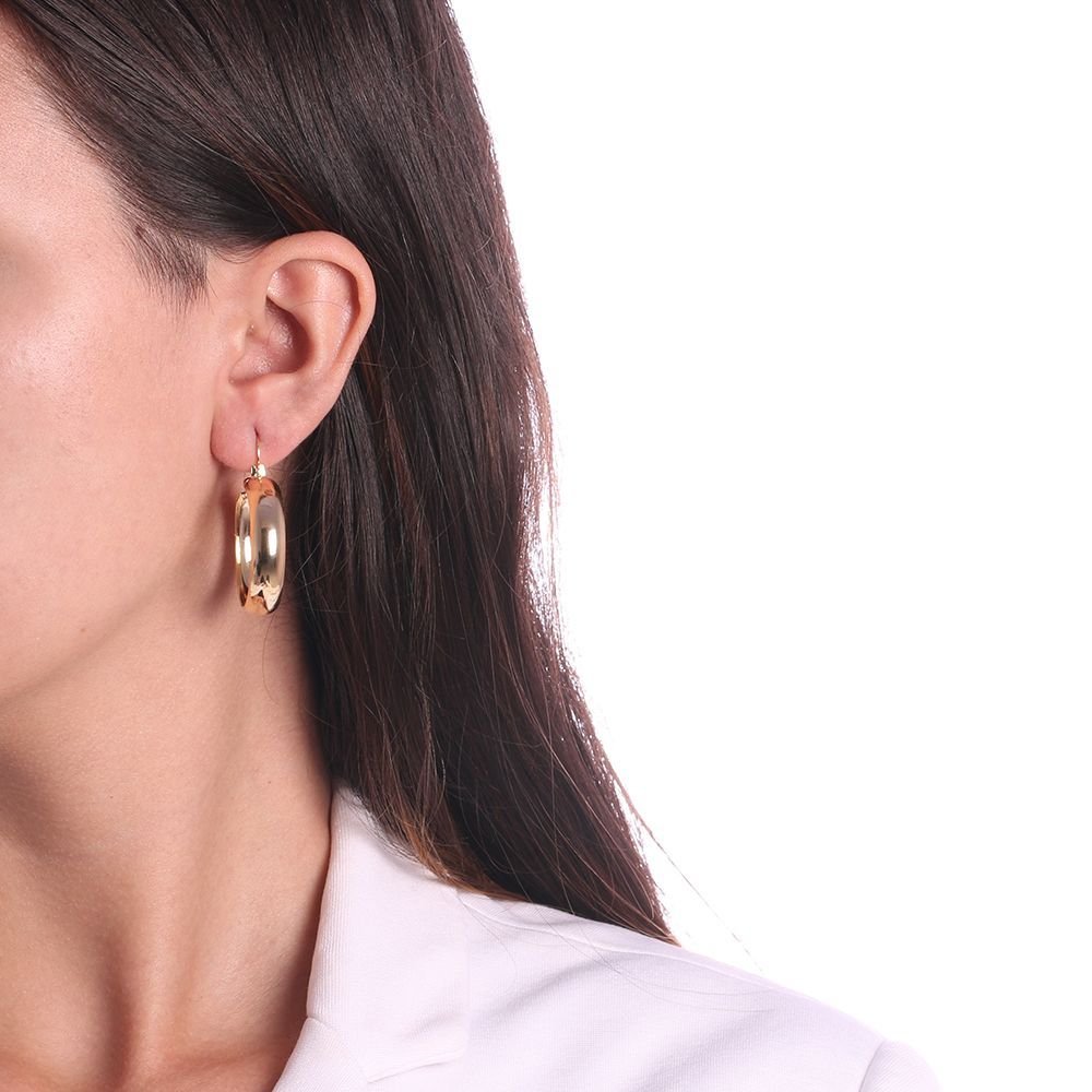 Brt-6882-Do Brinco De Argola Tubular (38mm)