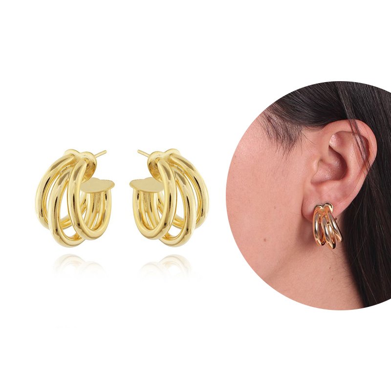 Brt-6893-Do Brinco Meia Argola Tripla (24mm)