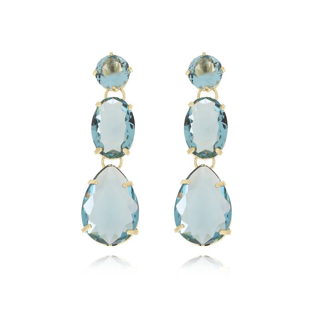 Brt-6979-Do Brinco De Pedra Morganita