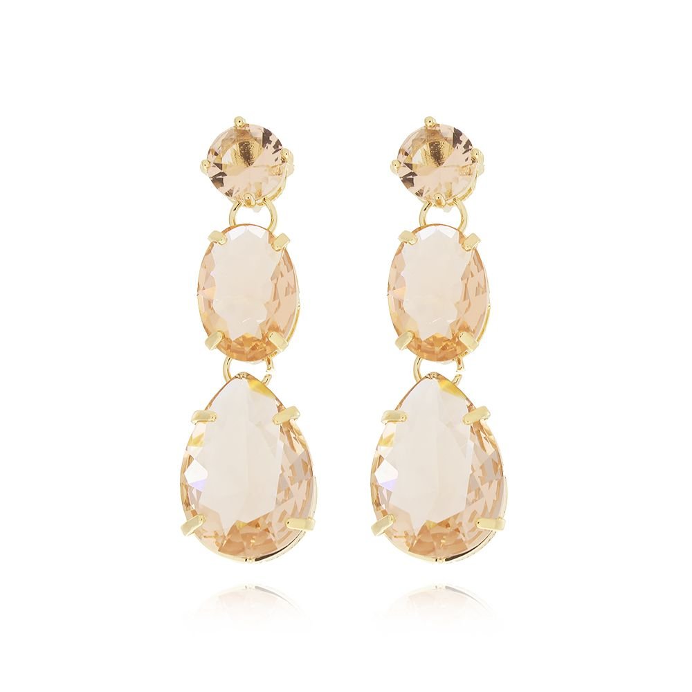 Brt-6979-Do Brinco De Pedra Morganita