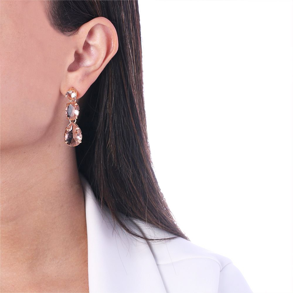 Brt-6979-Do Brinco De Pedra Morganita