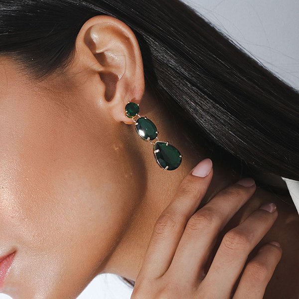 Brt-6979-Do Brinco De Pedra Morganita