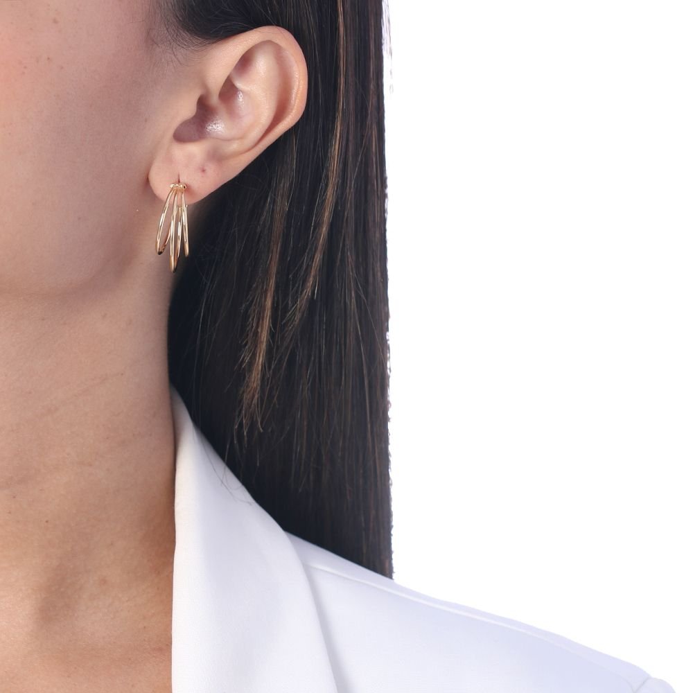 Brt-7099-Do Brinco Meia Argola Tripla (27mm)