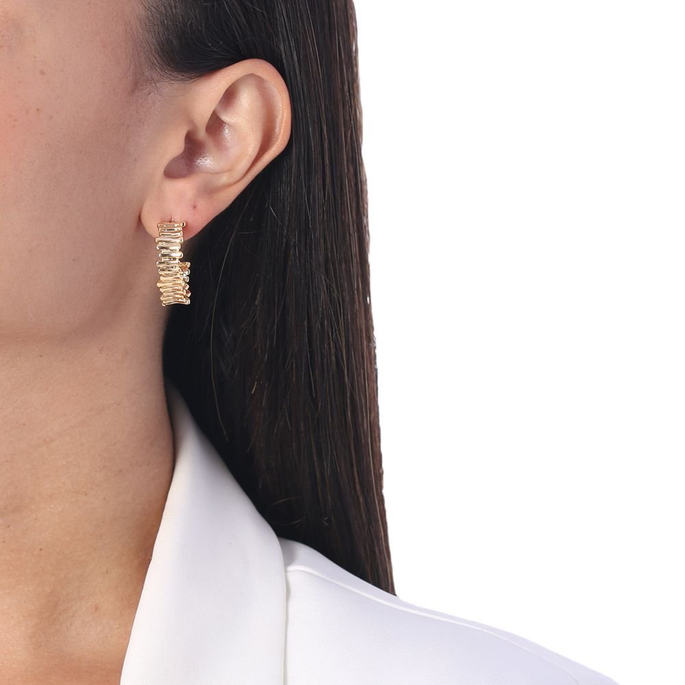 Brt-7120-Do Brinco Meia Argola Detalhada (24mm)