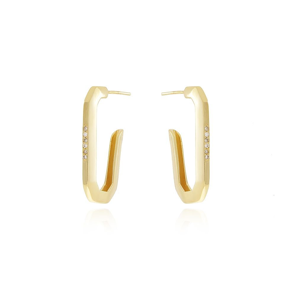 Brt-7125-Do Brinco Meia Argola Quadrada Cravejada