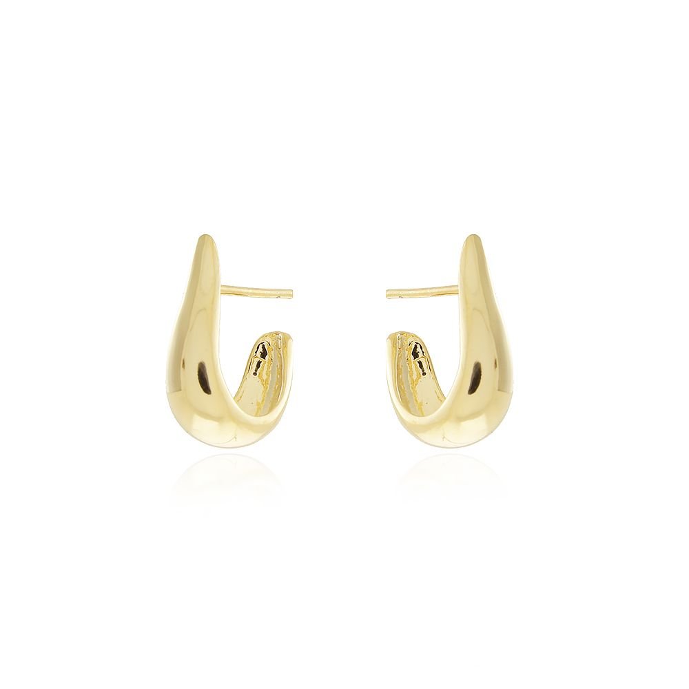 Brt-7127-Do Brinco De Argolinha Gota (17mm)