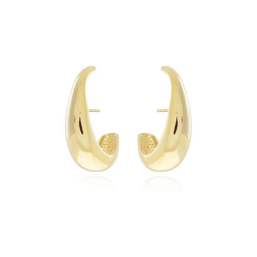 Brt-7130-Do Brinco Ear Hook Liso (34mm)
