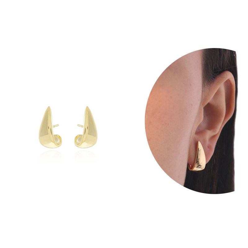 Brt-7131-Do Brinco Ear Hook Liso (19mm)