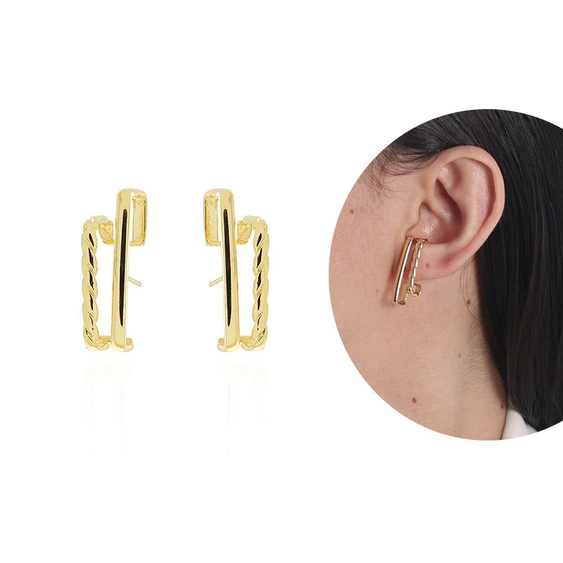Brt-7146-Do Brinco Ear Hook Detalhado