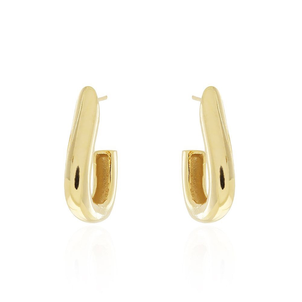 Brt-7151-Do Brinco Meia Argola Oval (23mm)