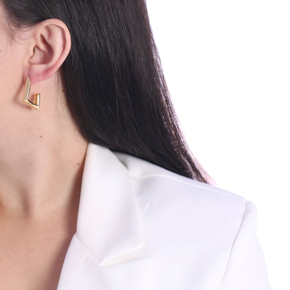 Brt-7152-Do Brinco Meia Argola Quadrada (23mm)