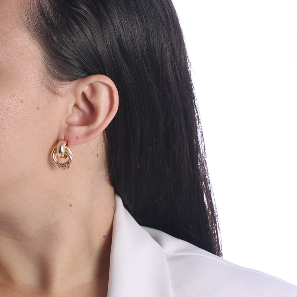 Brt-7162-Do Brinco Entrelaçado Detalhado (23mm)