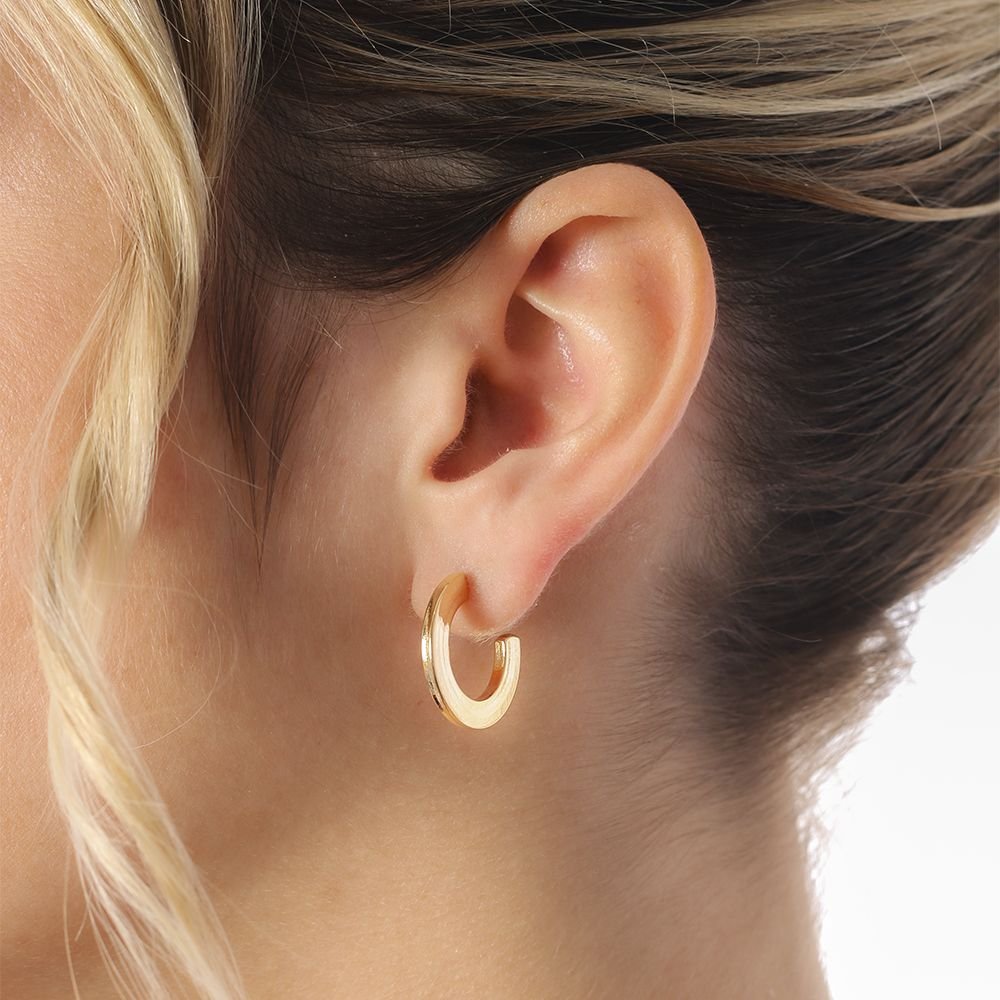 Brt-7235-Do Brinco Meia Argola Lisa (2,1cm).