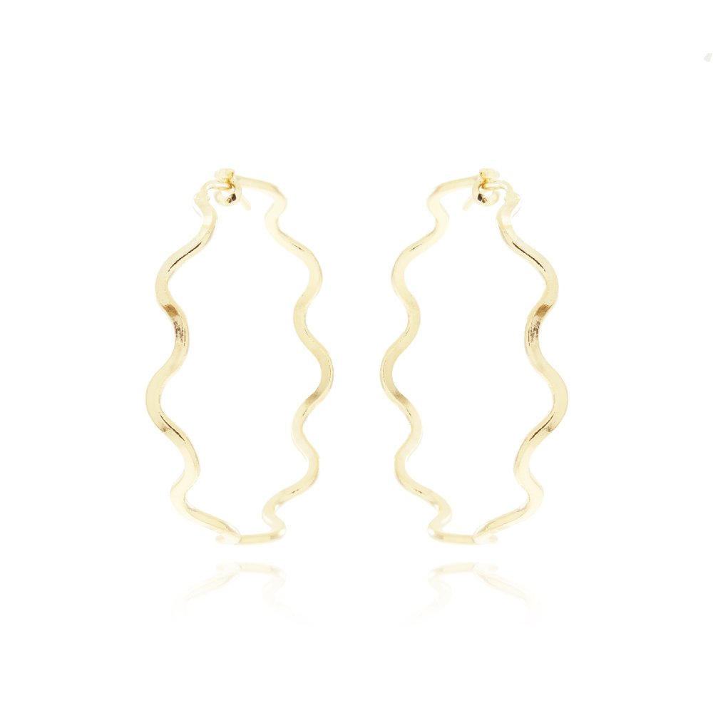 Brt-7314-Do Brinco De Argola Detalhada (1,5cm).
