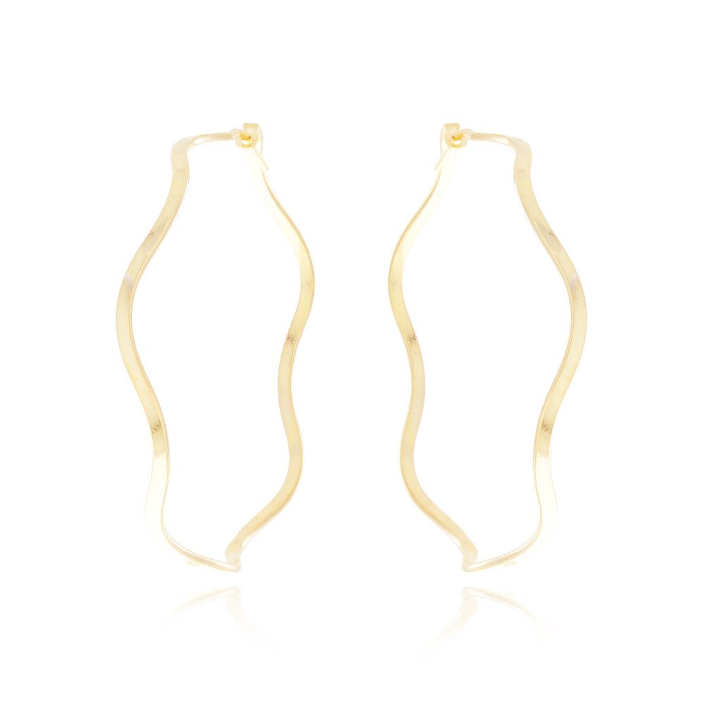 Brt-7316-Do Brinco De Argola Detalhada (2cm).