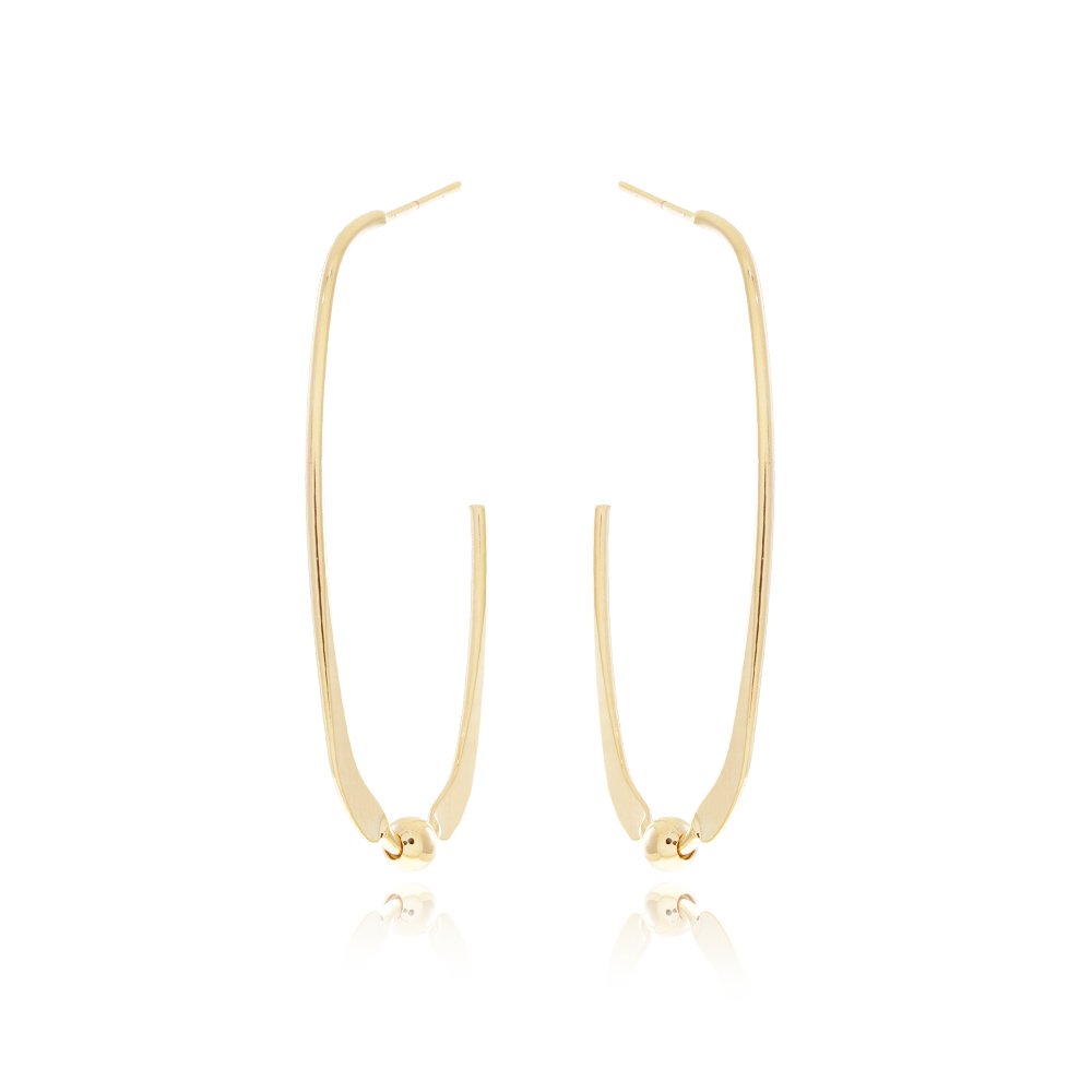 Brt-7328-Do Brinco Meia Argola&Nbsp; (5,5cm).