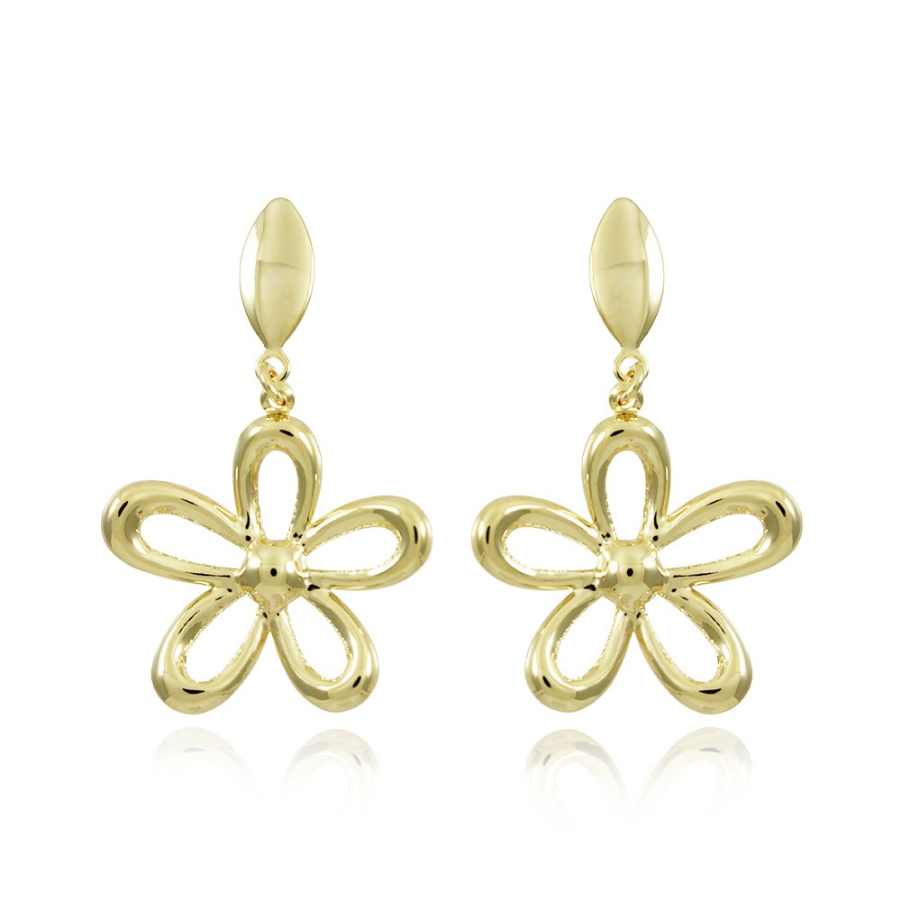 Brt-7437-Do Brinco De Flor Vazado.