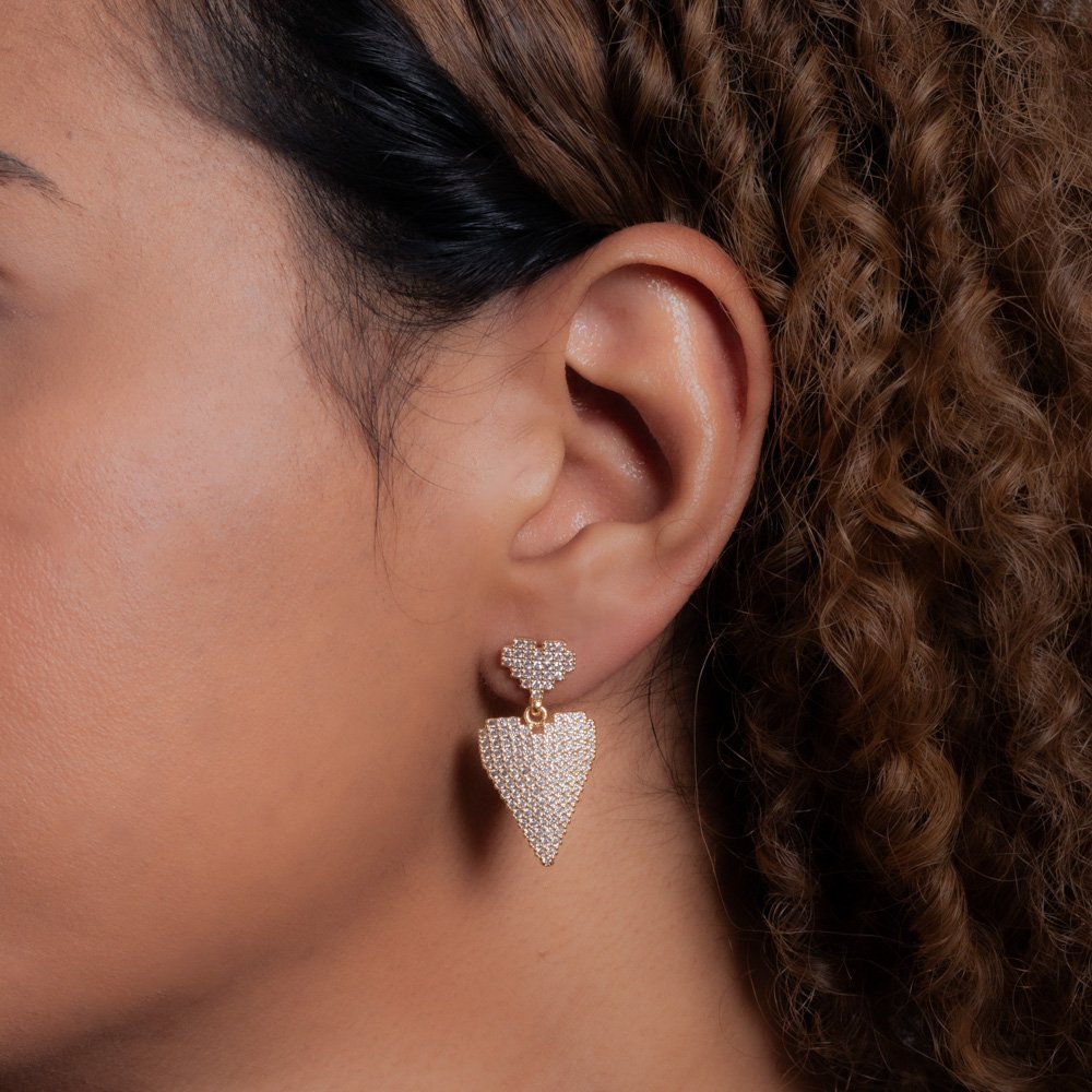 Brt-7466-Do Brinco Coração Cravejado Cristal.