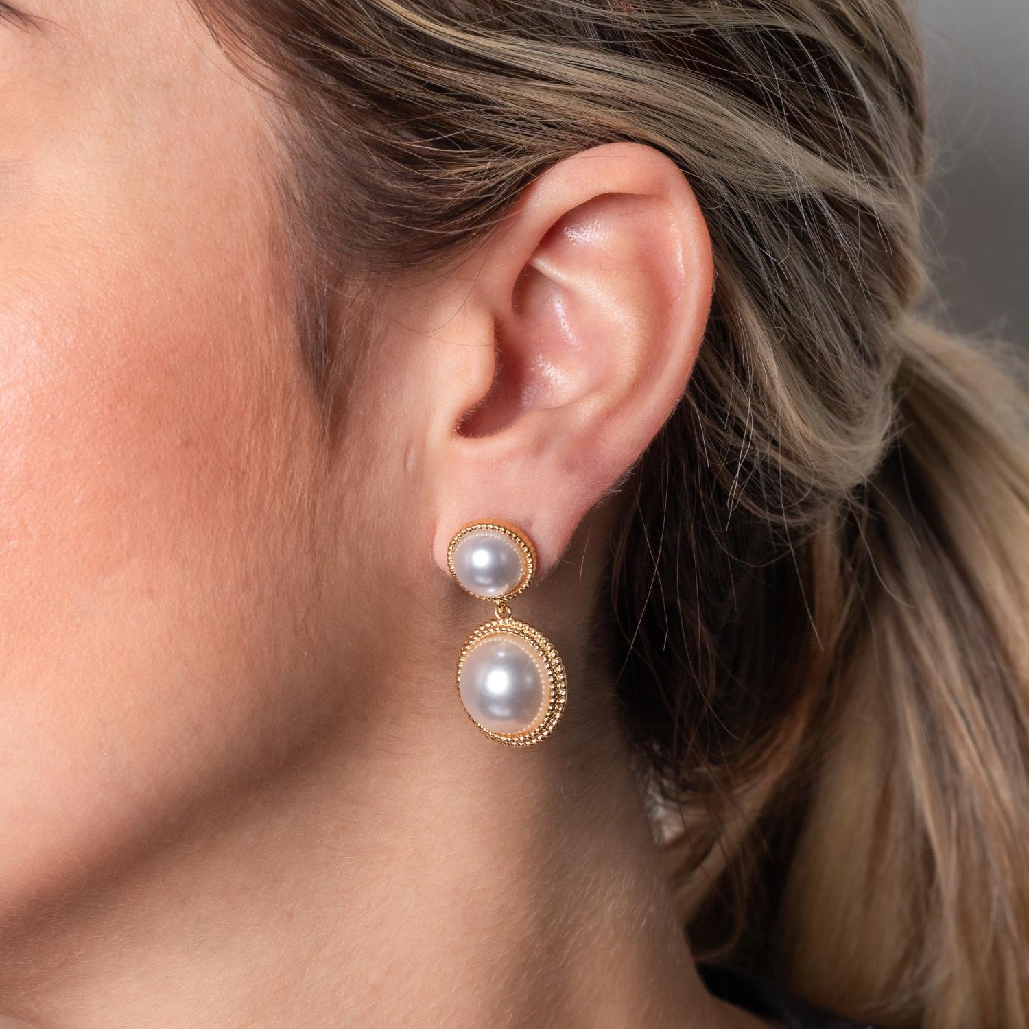 Brt-7504-Do Brinco De Pérolas Redondo.