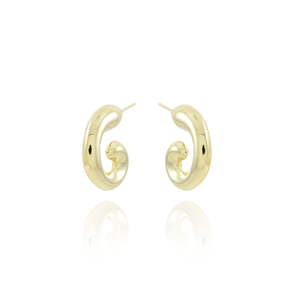 Brt-7557-Do Brinco Meia Argola Liso (26mm).