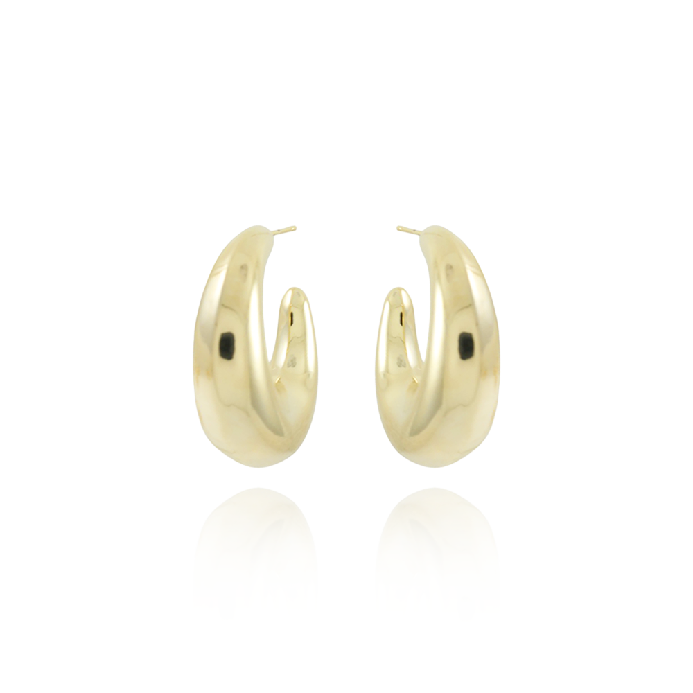 Brt-7563-Do Brinco Meia Argola Liso (35mm).