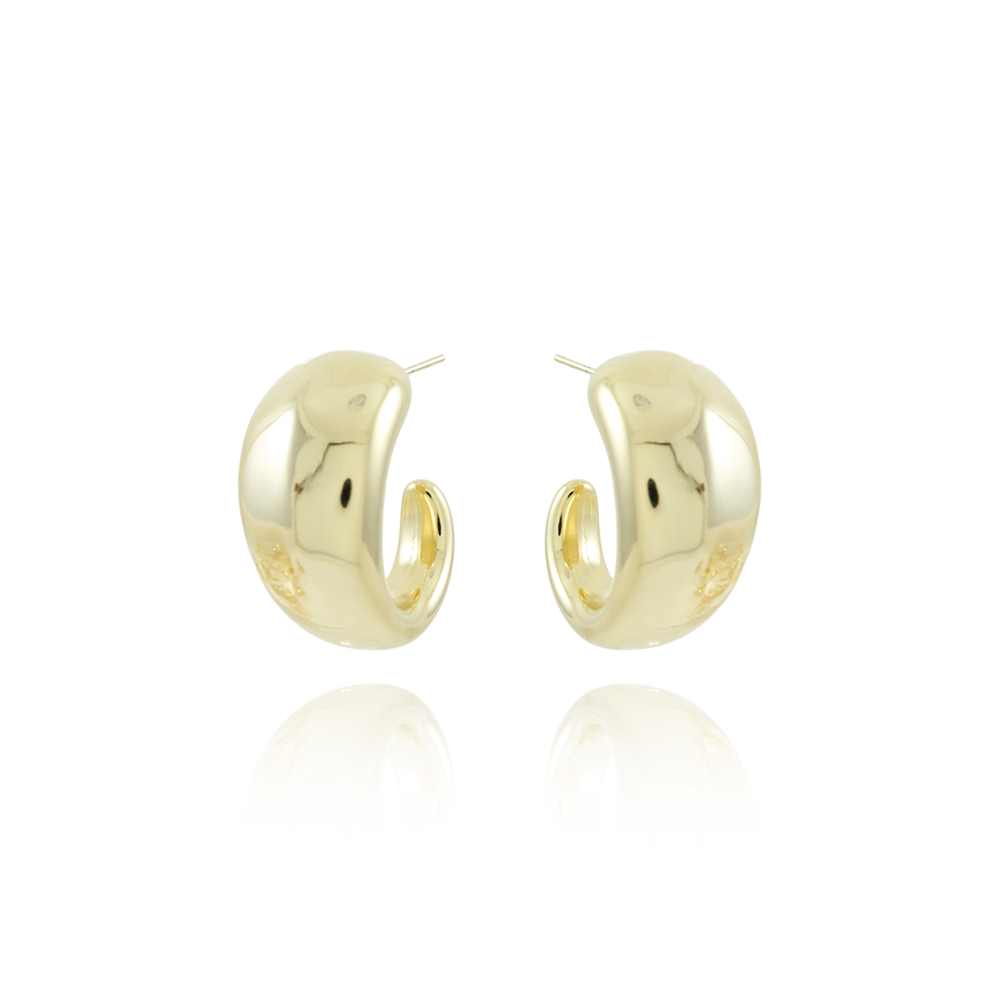 Brt-7565-Do Brinco Meia Argola Liso (29mm).