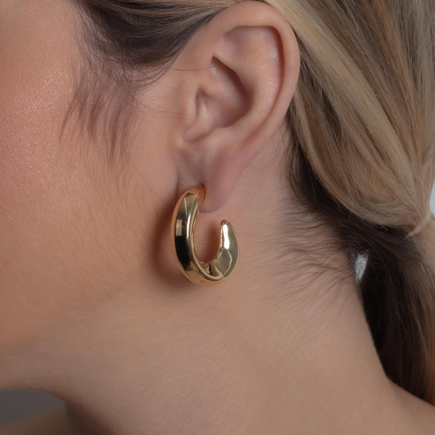 Brt-7570-Do Brinco Meia Argola Liso (32mm).