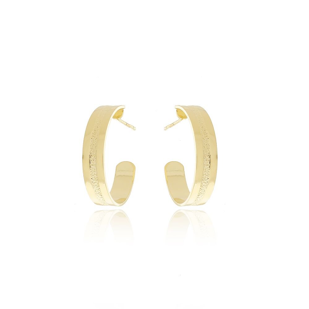 Brt-761-Do (24mm) Brinco Meia Argola