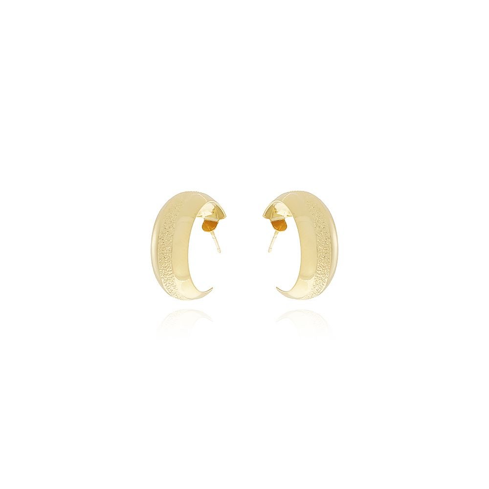 Brt-764-Do (21mm) Brinco Meia Argola