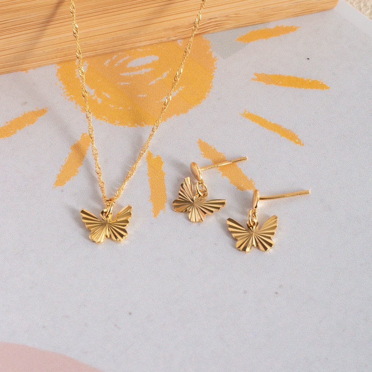 Cjt-1158-Fo Conjunto Infantil De Borboleta.