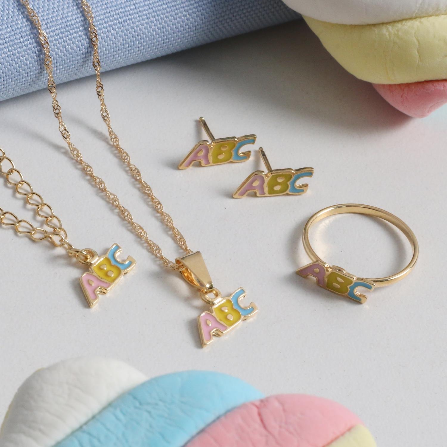 Cjt-561-Fo Conjunto Infantil Abc Resinado